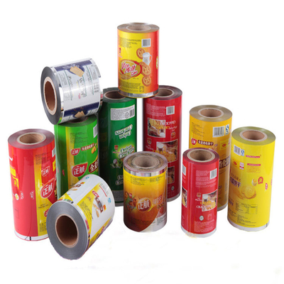 104 Mikron VMPET PE Plastik Ambalaj Filmi Meyve Cipsi Plastik Gıda Sarma Filmi