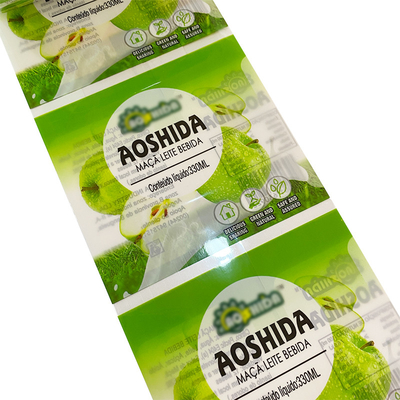 Gıda 1000metre X 450mm Plastik Ambalaj Filmi Çevre Dostu Lamine Bileşik
