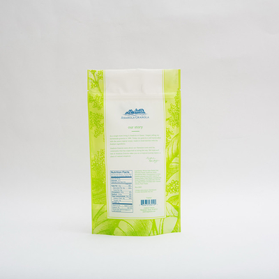 24OZ Anahola Granola Gıda Plastik Torba Gıda Ambalajı İçin Özel Plastik Torbalar