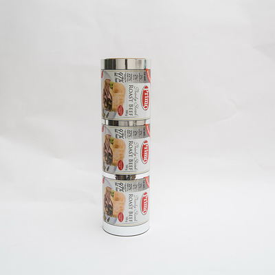 422mm genişlik Baskılı Kapak Filmi APET/PE için Kolay Peeling termoform filmi APET/PE'ye yapıştırma