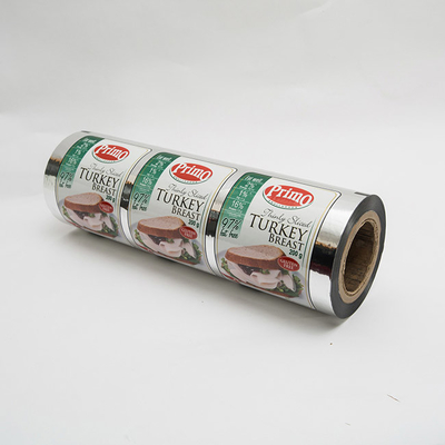 Baskılı Kapak Filmi Kolay Peel PET/VMPET/PE, termoform filme APET/PE tepsi