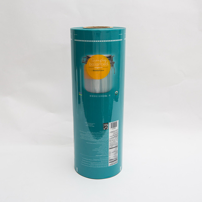 100um 560mm Kolay Peel Baskılı Kapak Filmi PA PE Plastik Tepsi Termoform için 8 Renk