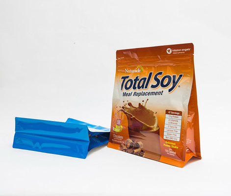 100g 250g Düz Tabanlı Çantalar Logo Kilitli Özel Kilitli Torbalar Paketleme