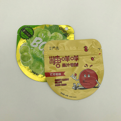 PET CPP Sızdırmaz Özel Şekilli Çantalar Plastik Zip Kilit VMPET