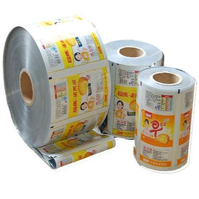 Opak Ambalaj için VMCPP Lamine Plastik PE Gıda Sarma Filmi