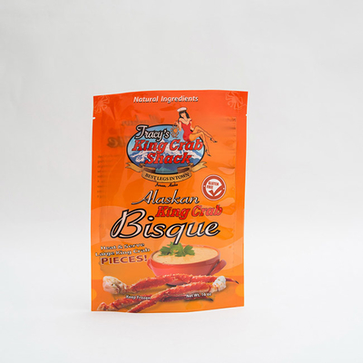16OZ 105 Mikron Plastik Ambalaj Torbaları Gıda Ambalajı İçin Stand Up Torbalar