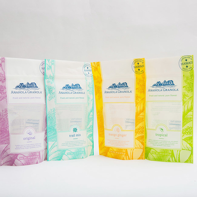 24OZ Anahola Granola Gıda Plastik Torba Gıda Ambalajı İçin Özel Plastik Torbalar