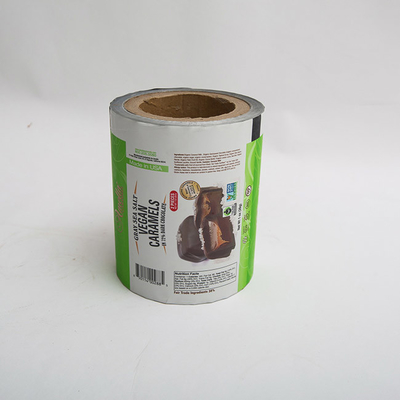 250mm 1.8oz PE Gıda Sargısı Plastik Baskılı Lamine Ambalaj Filmi Rulosu