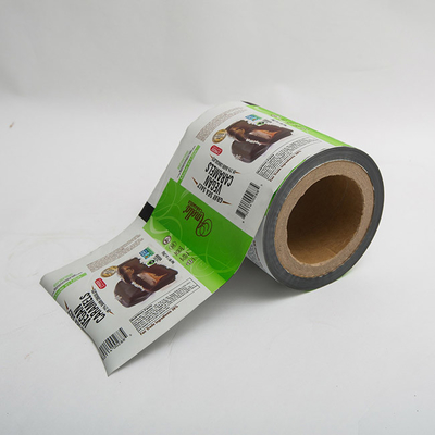 250mm 1.8oz PE Gıda Sargısı Plastik Baskılı Lamine Ambalaj Filmi Rulosu