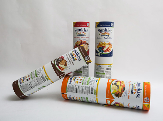 Kuru Meyve Cipsi 450mm Gıda Ambalajı Film Kılıfı Ambalaj Plastik Rulo Mat OPV