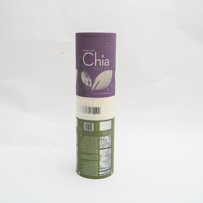 8.5oz Chia Tohumları Baskılı Shrink Wrap Ambalaj Esnek Antimikrobiyal Filmler Gıda Ambalajları