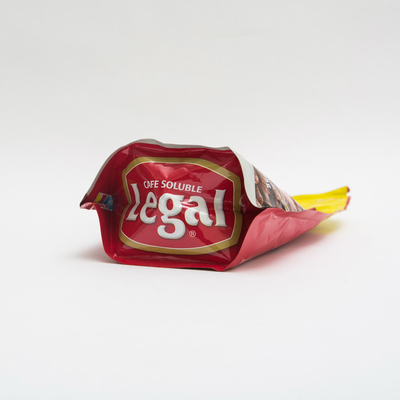 175g Kahve Paketleme Torbaları Fermuar Kahve Çekirdekleri İçin Özel Baskılı Stand Up Torbalar
